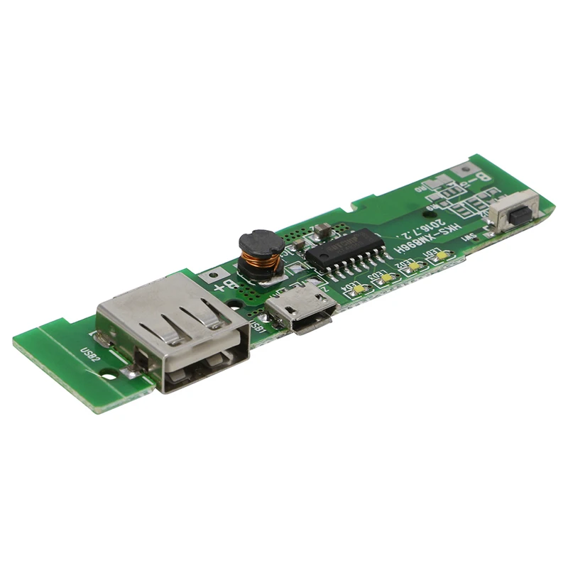 USB 5V 2A банк питания для мобильного телефона зарядное устройство Модуль платы