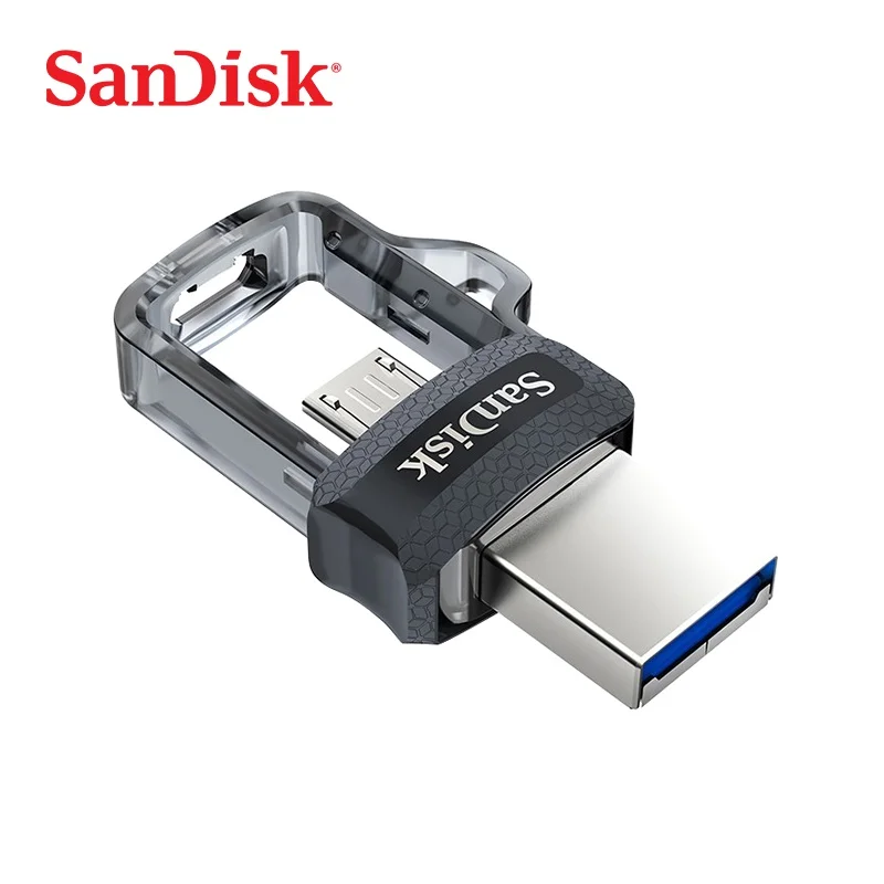 

original SanDisk USB 3.0 pen Drive Ultra Dual OTG usb flash drive SDD3 16gb 32gb 64gb pendrive for all Android phone/table PC