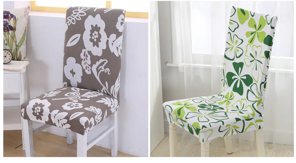 Stretch Chair Cover big elastic seat chair covers painting slipcovers Restaurant banquet hotel home decoration (12)