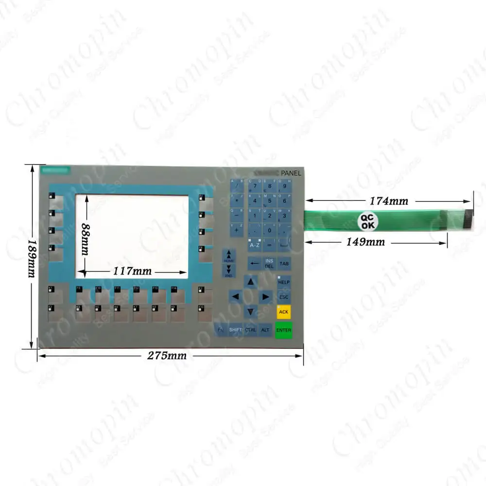 keyboard for 201BV001 6AV6643-0BA01-1AX1