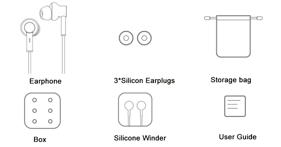 Оригинальные наушники Xiaomi, наушники-вкладыши, гибридные наушники с микрофоном, проводное управление, ANC, активный шум, отмена, наушники для телефона Xiaomi