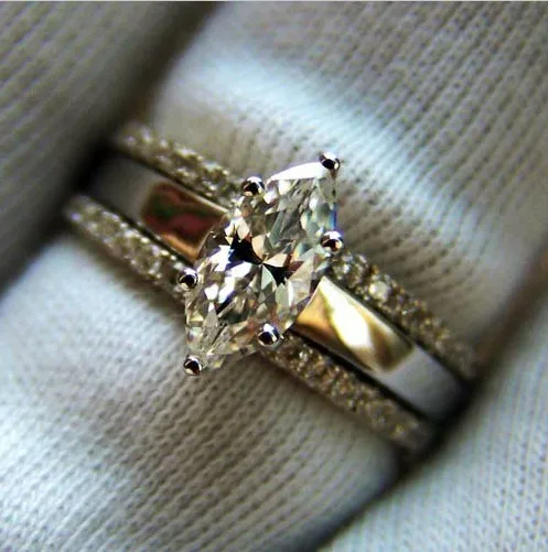 marquise shape jewelry manually rings set 1ct synthetic gem engagement horse eyes ring for women wedding - Marquis Wedding Ring marquise shape jewelry manually rings set 1ct synthetic gem engagement horse eyes ring for women wedding - Marquis Wedding Ring