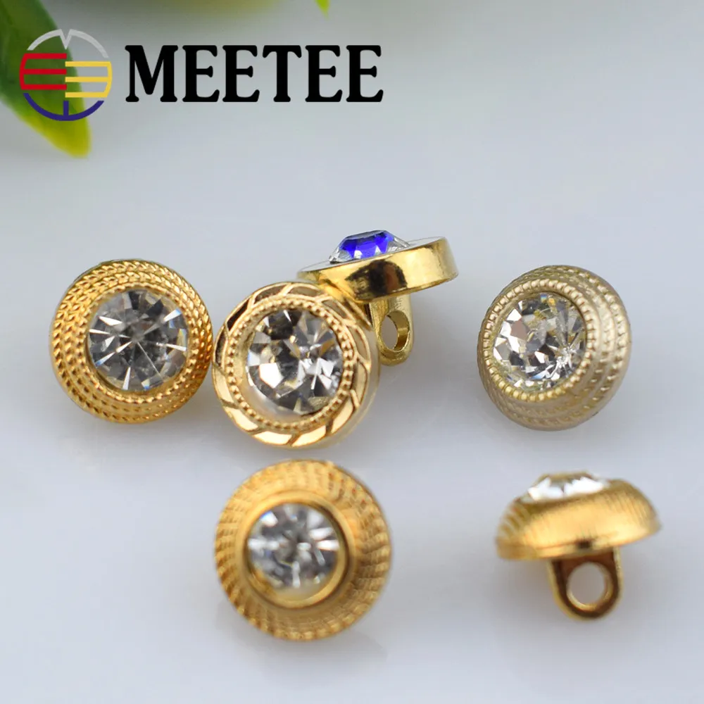 30pcs 10mm Rhinestones decration shirt metal buttons 30pcs 10mm Rhinestones decration shirt metal buttons