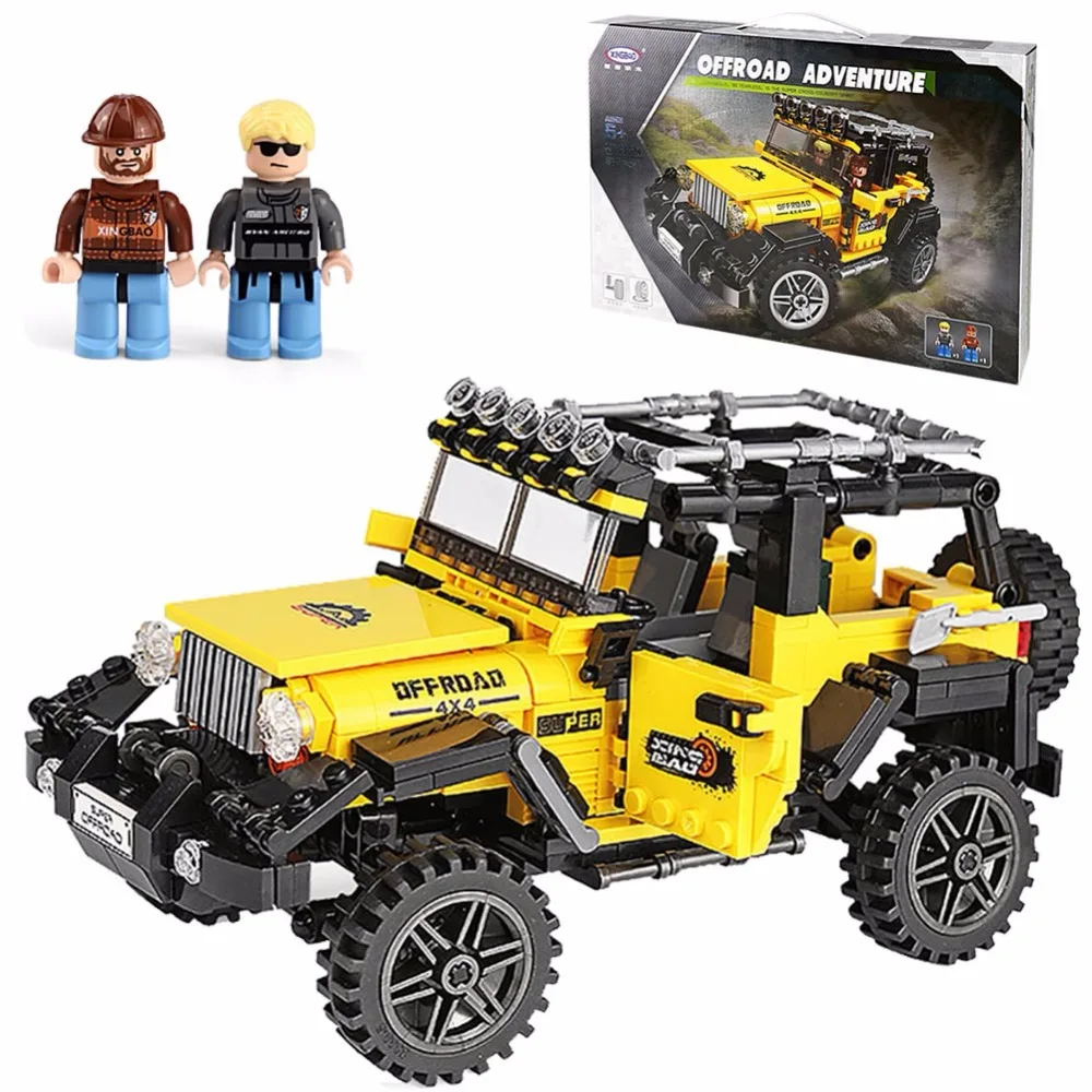 

XINGBAO 03024 Technic Car Series Offroad Adventure Set Building Blocks Bricks Set playmobil Toy for children birthday gift