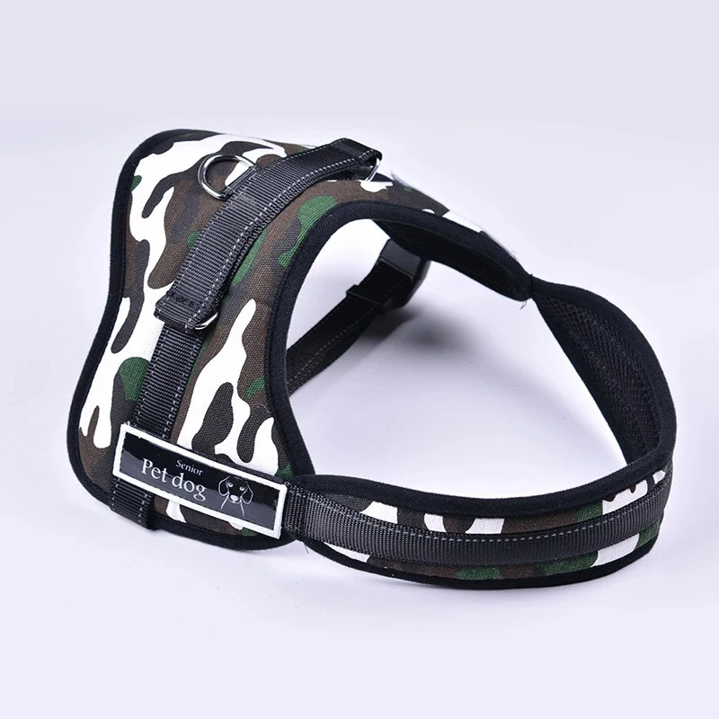 Reflective Brand Oxford Cloth Cat Dog Harness Vest Soft Nylon Pet Training Vest Harness