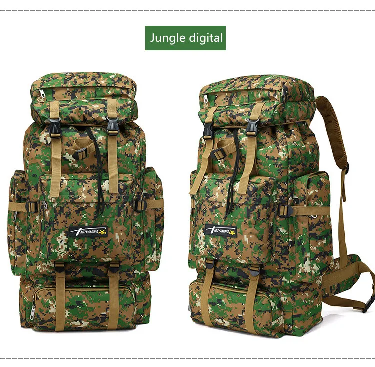 70L рюкзак большой емкости Многофункциональный водонепроницаемый армейский военный рюкзак для походов дорожные рюкзаки Mochila Militar
