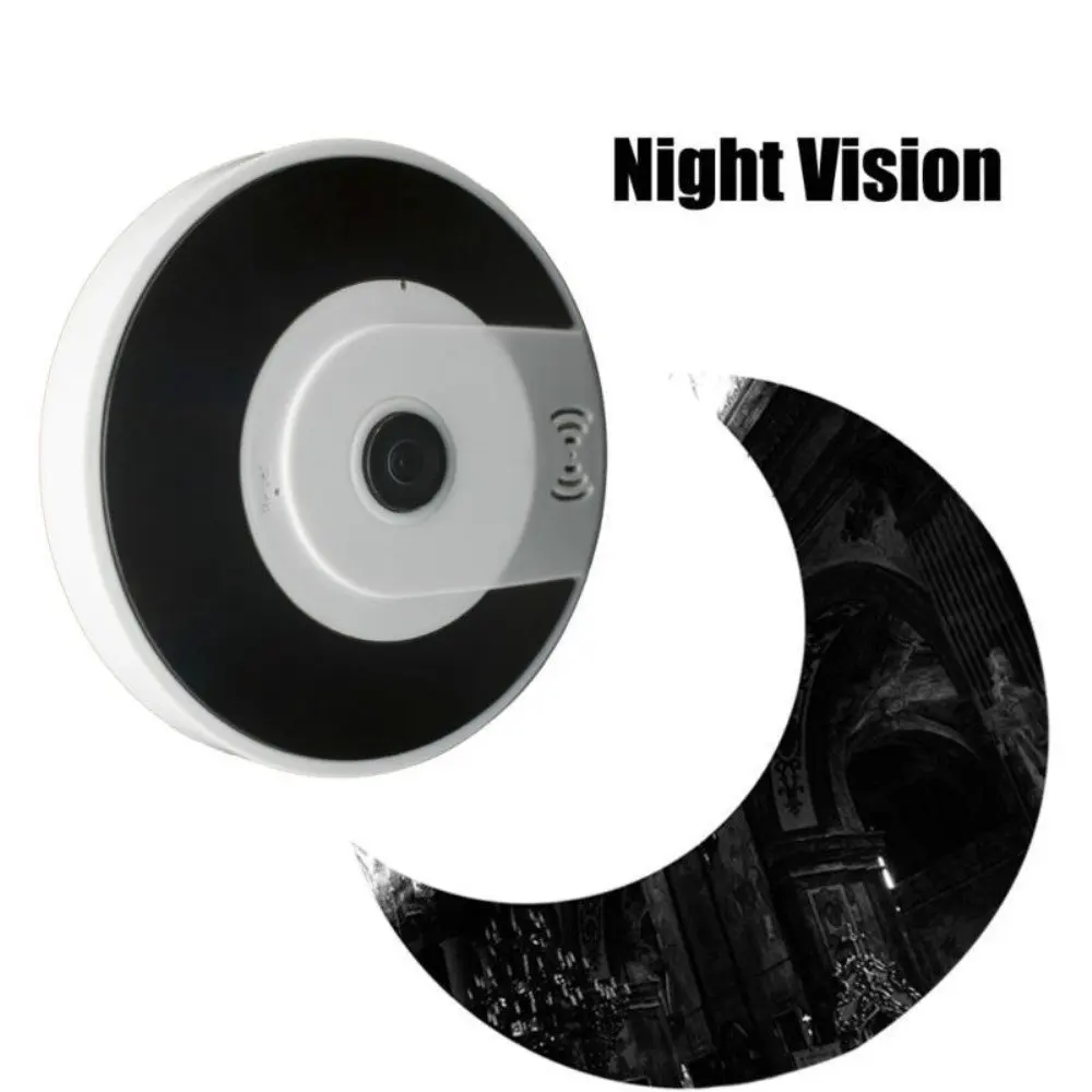 FGHGF New Style 3D-V380 Mini 360 Degree Panoramic Wireless Wifi IP Fisheye Camera Two-Audio 960P HD wireless security camera
