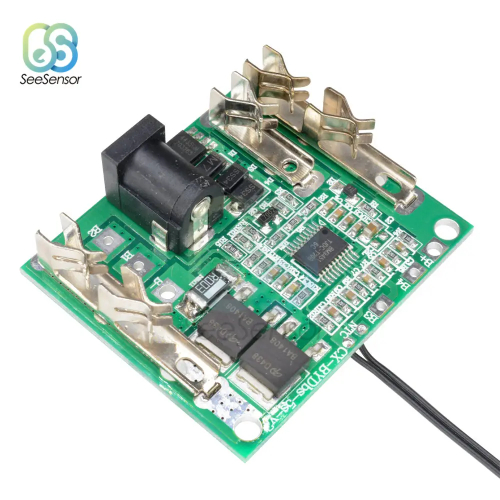 

5S 18/21V 20A Li-Ion Lithium Battery Pack Battery Charging Protection Board Protection Circuit Board BMS Module