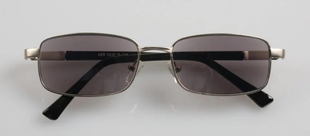 Metal Frame Photochromic Reading Sun Glasses Men Women Presbyopia Eyeglasses Sunglasses Discoloration Diopters 1.0 to+4.0 L2