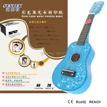 50 листов, начиная с печати изображений на глянцевой стороне наклейка водная горка бумаги