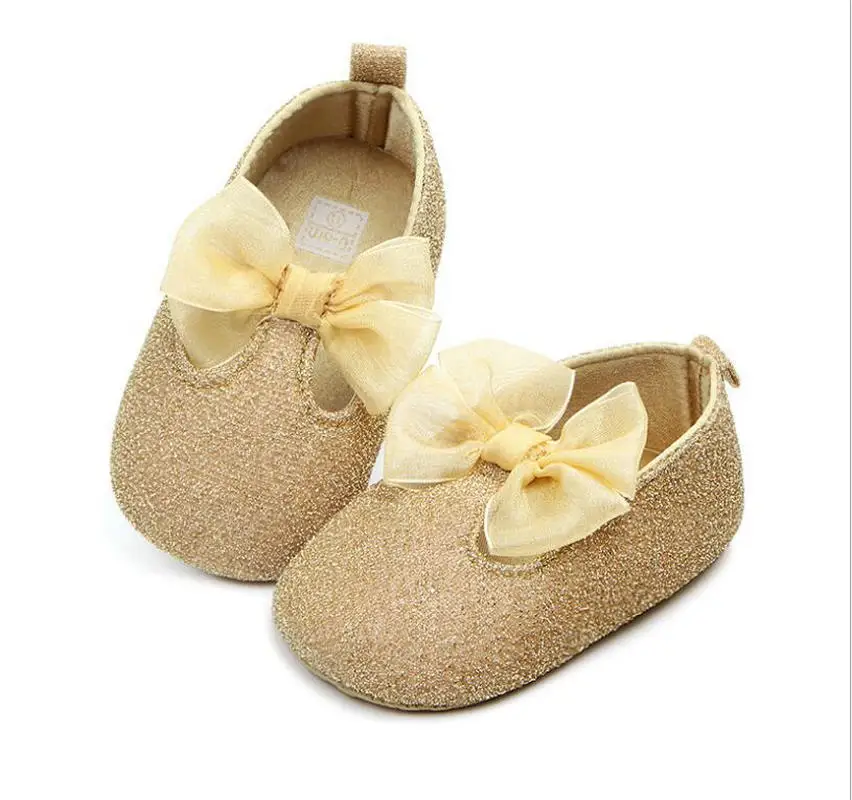 Обувь для маленьких девочек; обувь mary janes; обувь для младенцев; обувь для маленьких девочек; обувь для девочек с изображением ангела; - Цвет: Золотой