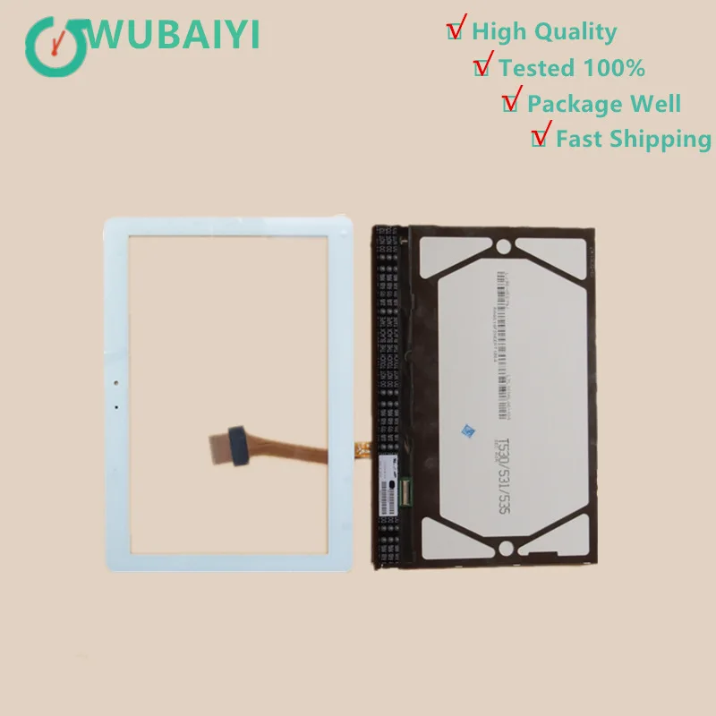 

For Samsung Galaxy Tab 2 10.1 GT-P5100 P5100 P5110 Touch Screen Digitizer+LCD Display Monitor Repair Replacement Part