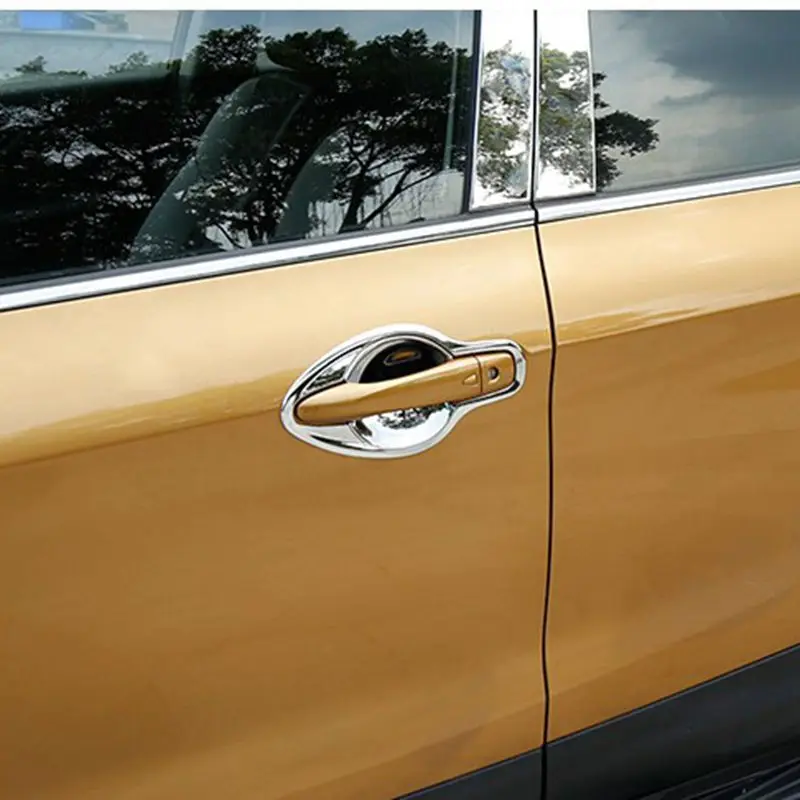 Для Nissan Qashqai J11 2015 2016 2017 2018 аксессуары ABS Хромовая автомобильная пленка протектор