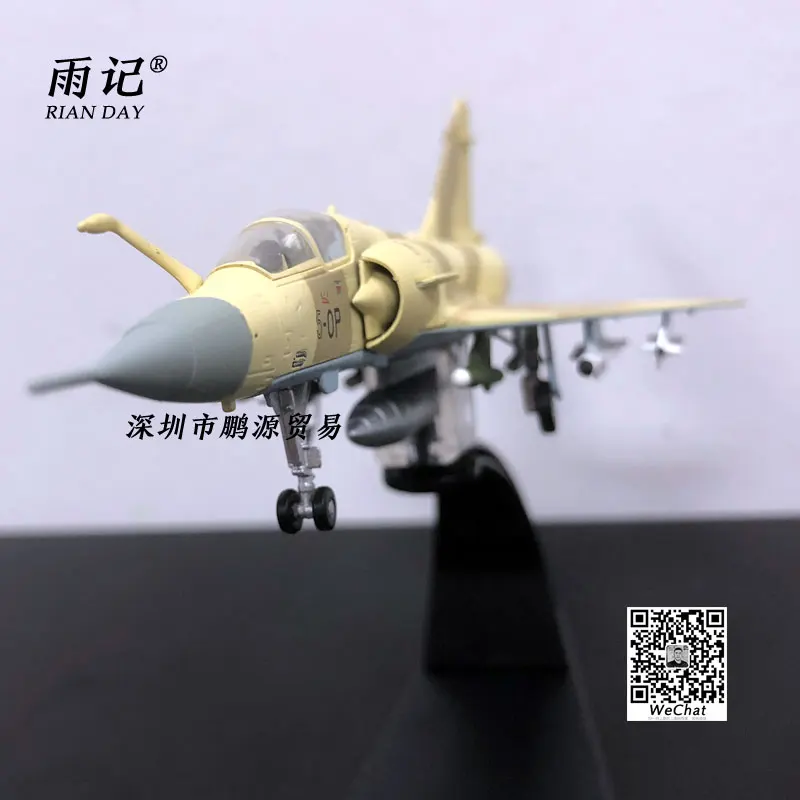 AMER 1/100 масштаб Франция dassaft Mirage 2000 истребитель литой под давлением металлический военный самолет модель игрушки для подарка/коллекции