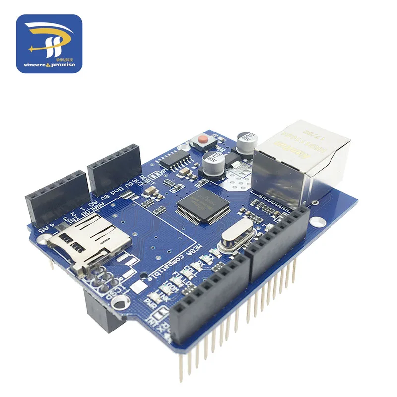 Сетевая плата расширения UNO Ethernet W5100 R3 Mega2560 1280 328 для сетевого порта Micro SD