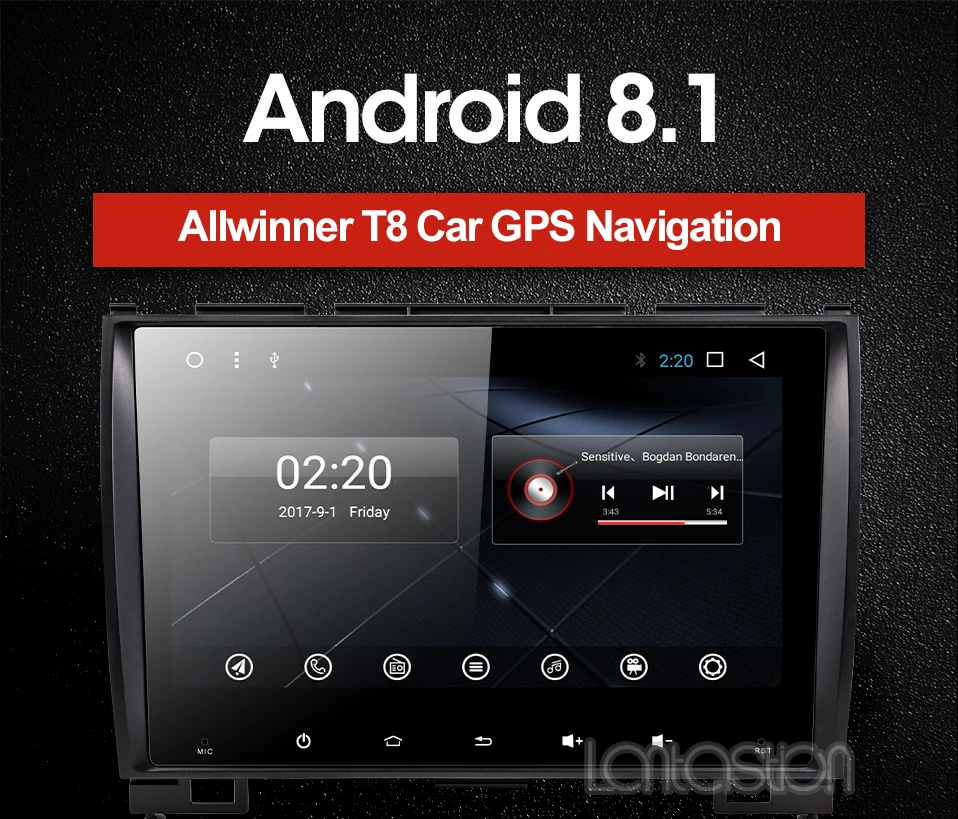 Best 2G+32G  android 8.1 car dvd for Haval Hover Great Wall H5 car radio gps naviagtion car multimedia dvd player 0
