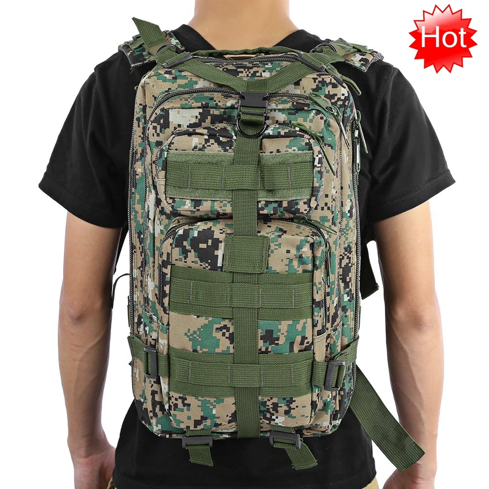 

9colors 3P Outdoor Tactical Backpack 30L Military bag Army Trekking Sport Travel Rucksack Camping Hiking Trekking Camouflage Bag