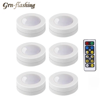 

Wireless Dimmable Touch Sensor LED Under Kitchen Cabinet lights Warm white lamp For Closet Wardrobe Stair Hallway Night light