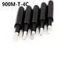 SZBFT 5PCS Black 900M-T-K Lead-Free replaceable solder iron tip for 936 solder station 900M-T B I SK 1C 2C 3C 4C 1.2D 2.4D 3.2 ► Photo 3/6