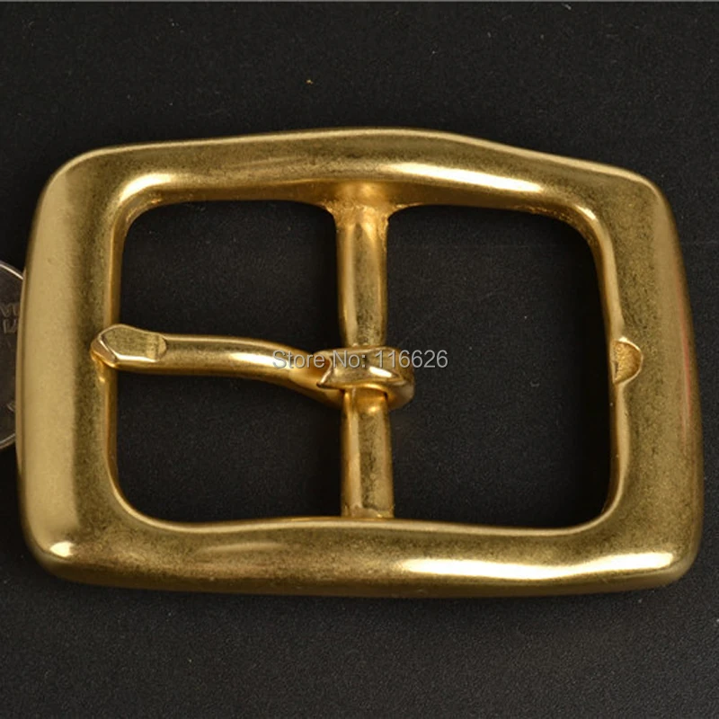 

DIY leather craft solid brass belt buckle inner 39mm