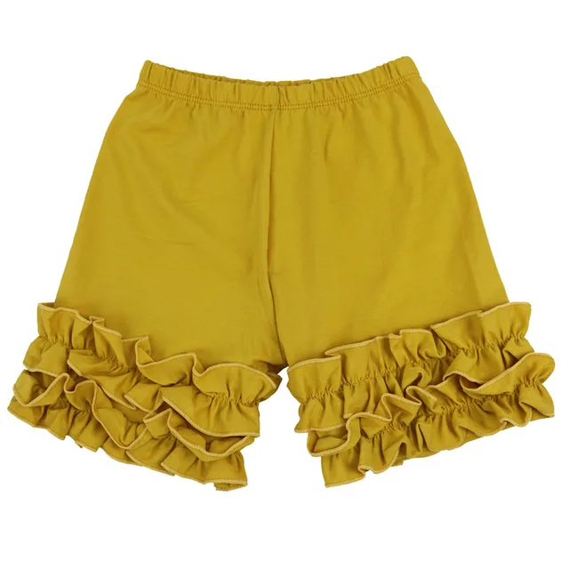 Baby Cotton Ruffle Baby Shorts Toddler Girls Shorts Kids Knit Icing Baby Girl Shorts Children spring Summer Clothes Shorties