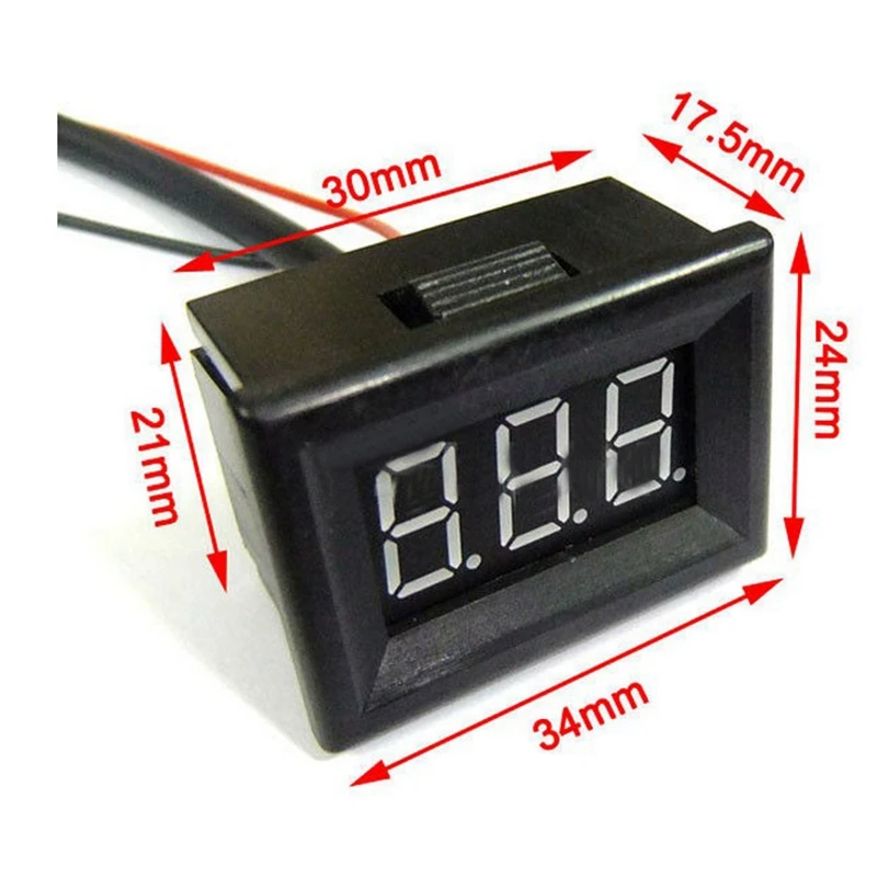 Купить мини цифровой термометр зеленый светодиод водонепроницаемый ...