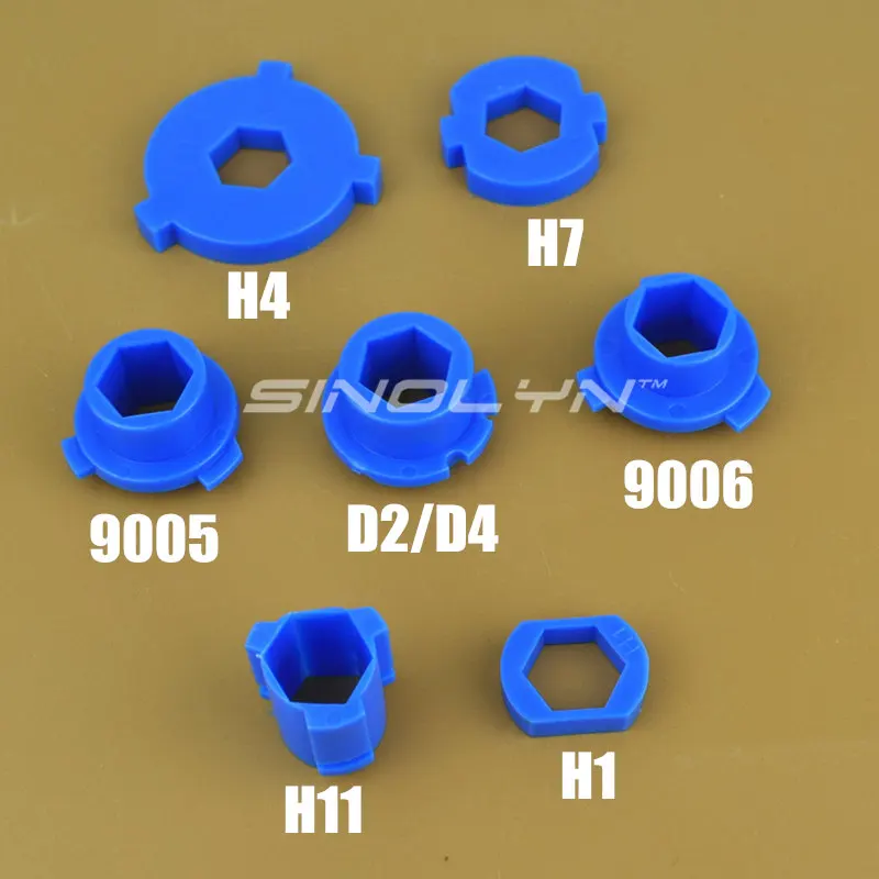 المصباح التحديثية أداة H1/H4/H7/H11/D2/HB3 9005/HB4 9006 تصاعد قوالب لوحة ل كويتو Q5/هيلا 3/5 العارض عدسة ضبط DIY