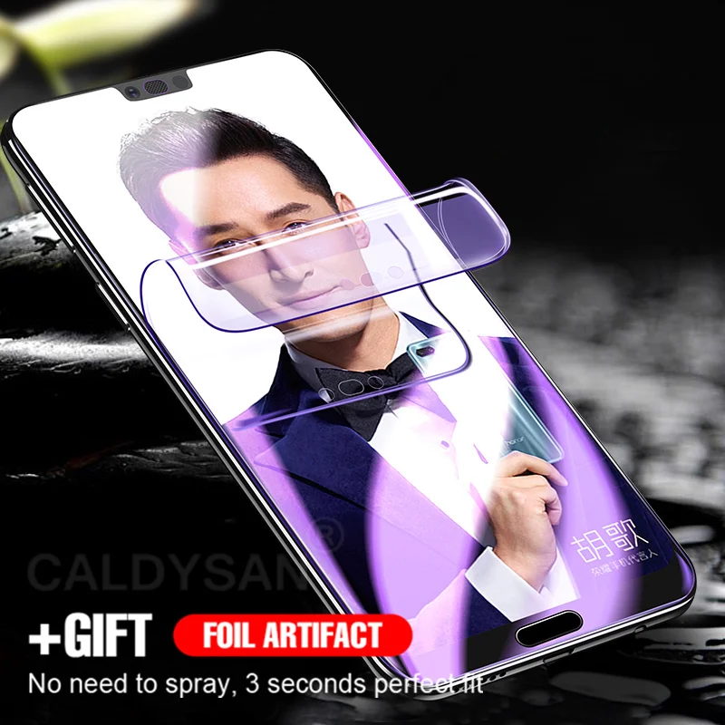 

Full Protective Hydrogel Film For Huawei Honor 10 8 9 Lite Cover Screen Protector Film For Huawei P20 Pro P20 Lite Film No Glass