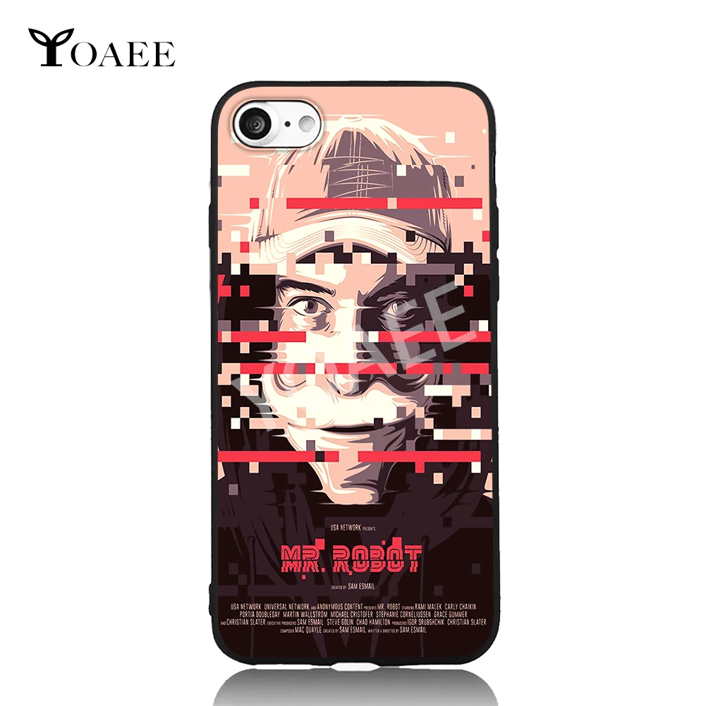 Sci fi Movie Mr Robots For iPhone 5 5s SE 6 6s 7 Plus Case