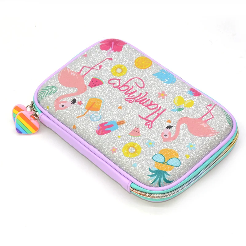 Чехол для карандашей с единорогом, котом и КАЛЕМ kutusu Kawaii trousse skolaire stylo, фламинго, чехол для карандашей, estojo escola pencil box