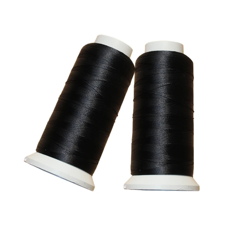 

Weaving Threads for machine weft hair extension professional Tools Black weaving hair thread needles