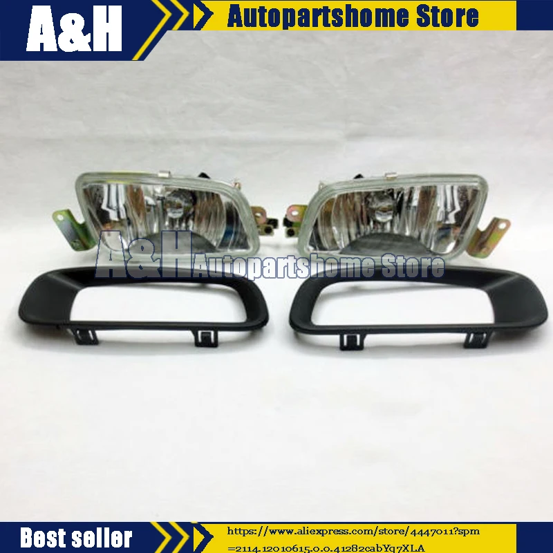 2 шт передние противотуманные свет лампы для Mitsubishi Pajero Montero 2000 2001 2002 2003 V73 V75 V76 V77 V78 противотуманки MR508189 MR508190