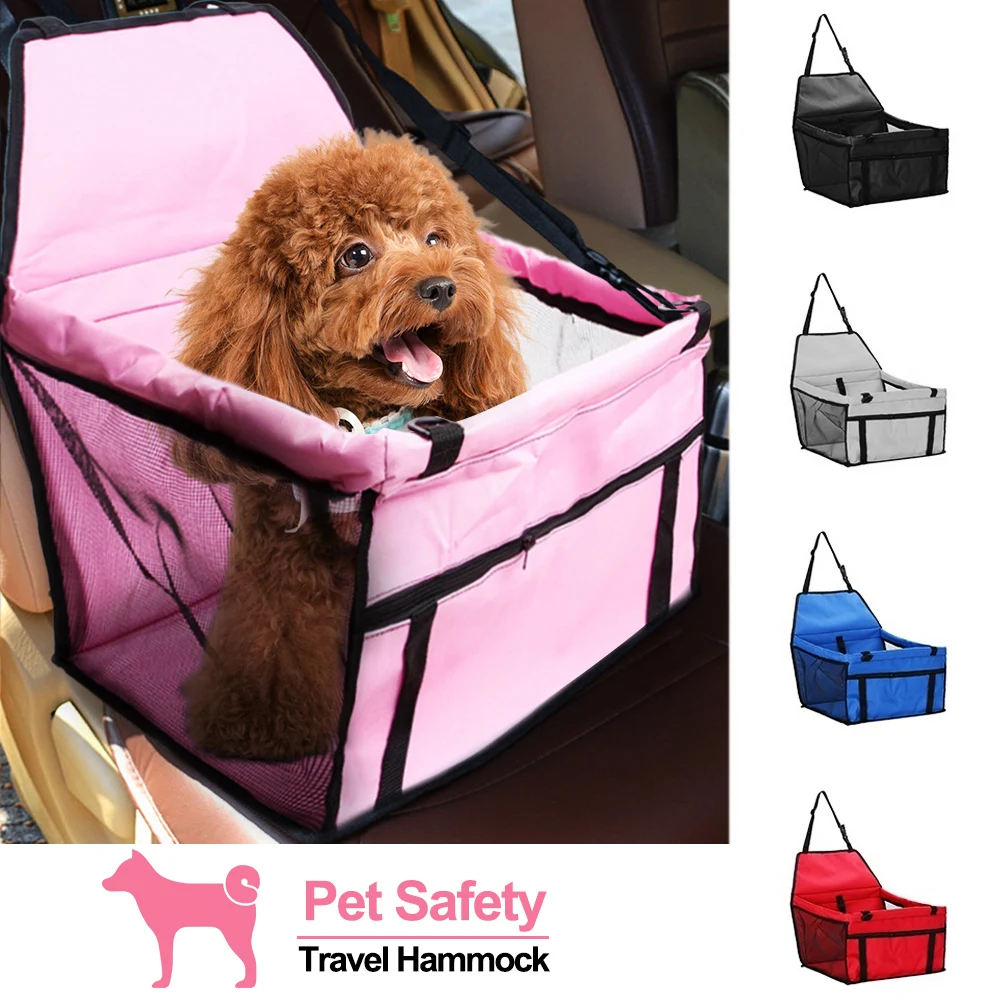 Dog Seat Bag Basket Pet Products Safe Carry House Cat Puppy Bag Dog Car