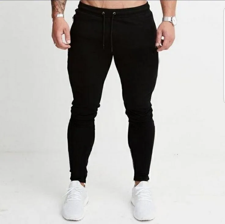 sports pants for men Men Joggers Casual Pants Men High Quality Long Sweatpants Elastic Male Trousers Mens Joggers slim fit golf trousers Sweatpants