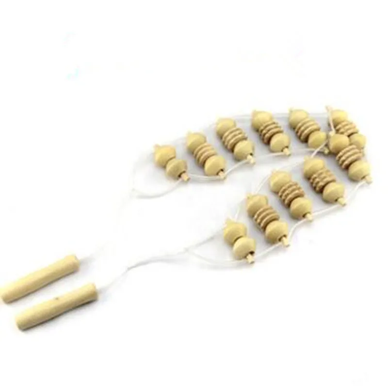 Лидер продаж Деревянный Массажер для рук треугольный массажер спины Массив