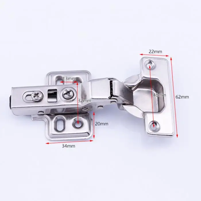 Hinge Steel Door Hydraulic Hinges Damper Buffer Soft Close for Cabinet Cupboard Dropshipping