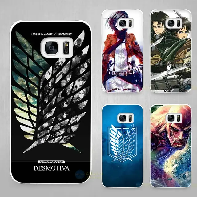 coque samsung s6 attack on titan