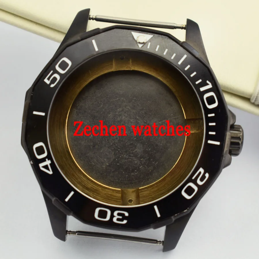 

45mm Wrist Watch Case Fit Miyota 8205/8215,Mingzhu DG 2813/3804,ETA 2836 ETA2836