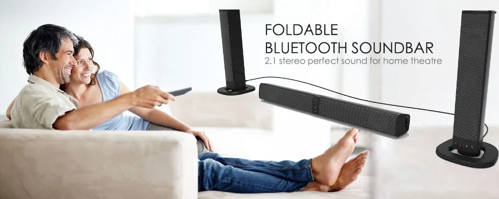 Домашний кинотеатр 20 Вт Bluetooth Саундбар ТВ AUX оптические Bluetooth Динамики Soundbar Колонка Саундбар сабвуфер динамик для ТВ компьютера