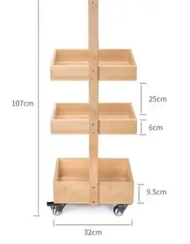 Многофункциональная стойка для ванной в японском стиле Louis Fashion Kitchen Island|Кухонные