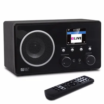 

Ocean Digital WR-282CD WiFi/DAB+/FM Radio Internet WiFi DAB Radio Bluetooth Multi-language Menu Alarm Clock Radio Remote