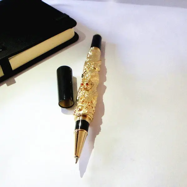 Dragon ball pen роскошный золотой цвет 80 г/шт. компания Подарки к праздникам и наградам для ваших сотрудников и клиентов с подарочной коробкой