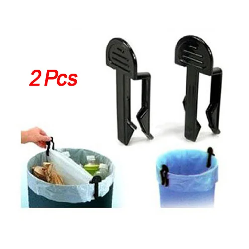 

niceEshop(TM) 2Pcs Garbage Can Waste Bin Trash Can Bag Clip Holde