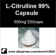 99% L- Citrulline supplements Powder Capsule 500mg*500caps Nutrition Sports Supplements For Men Fitness Health Care Plant Viagra