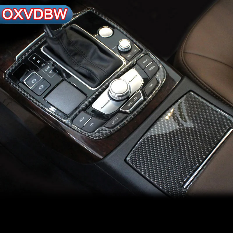 Наклейка на чашку для воды из углеродного волокна Audi a6 c4 c5 c6 c7 4f quattro A7|Наклейки