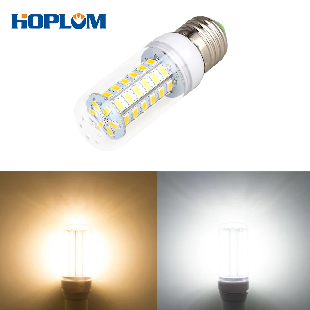 Светодиодная лампочка E27 E26 E14 E12 B22 G9 GU10 SMD5730 220 В лампочка-кукуруза освещение для