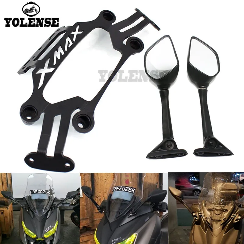  For Yamaha XMAX X-MAX 250 300 XMAX300 Motorcycle Front Stand Holder Smartphone Mobile Phone Bracket