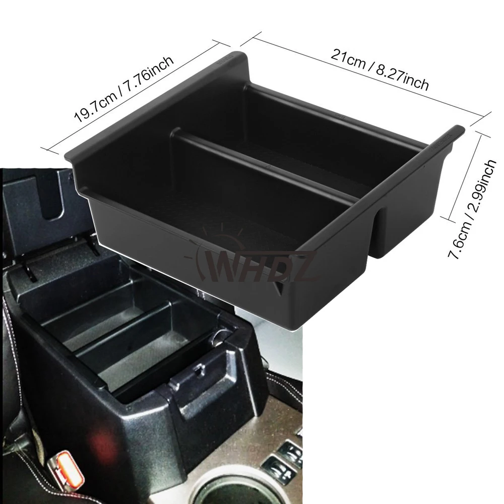 Fit For Toyota 4Runner 2010 2016 Center Console Armrest Storage Box