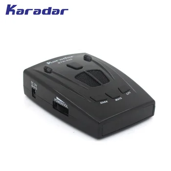 

KARADAR Car Radar Detector with Icon Display Anti Strelka Radar Detector Russian Voice Car Radar Detector Free Shipping