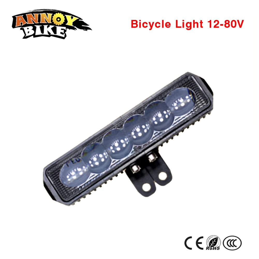 Perfect Bicycle Lights Ebike LED Front Bike Light Headlight Bicicle 12V-80V CCC Waterproof Cycling Riding Sport Electric Bike Accessorie 1
